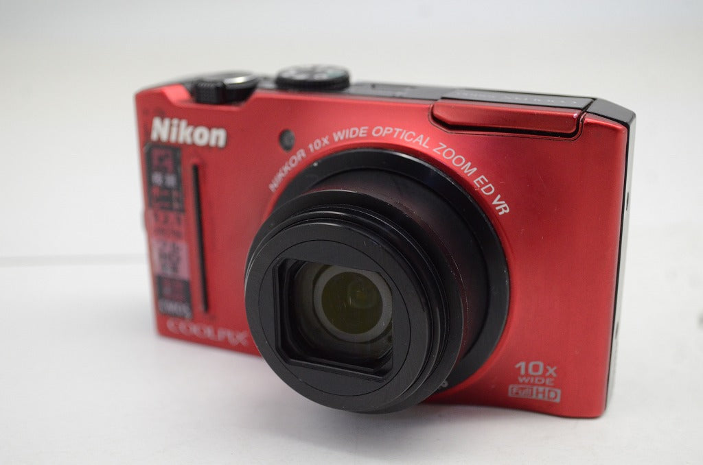 Nikon ニコン COOLPIX S8100 コンパクトデジタルカメラ レッド 元箱付 250924ad