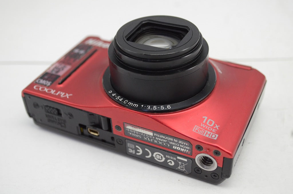 Nikon ニコン COOLPIX S8100 コンパクトデジタルカメラ レッド 元箱付 250924ad