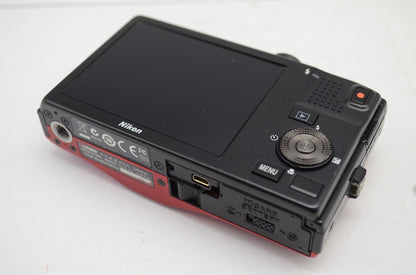 Nikon ニコン COOLPIX S8100 コンパクトデジタルカメラ レッド 元箱付 250924ad