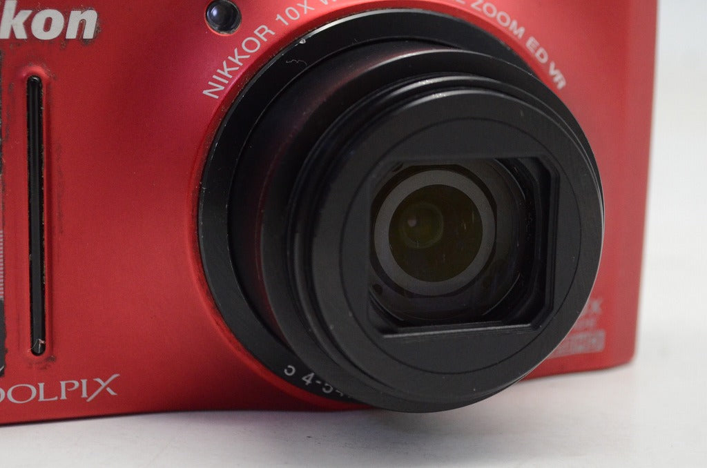 Nikon ニコン COOLPIX S8100 コンパクトデジタルカメラ レッド 元箱付 250924ad