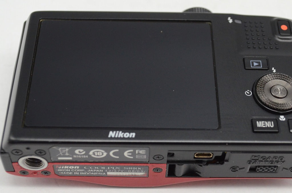 Nikon ニコン COOLPIX S8100 コンパクトデジタルカメラ レッド 元箱付 250924ad