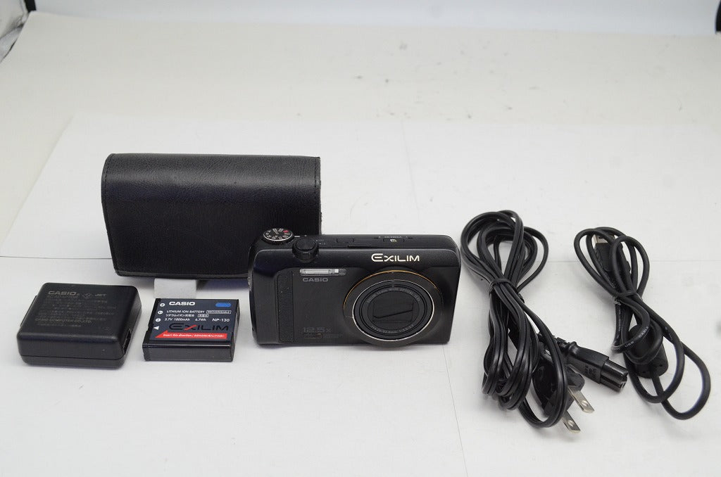 CASIO カシオ EXILIM EX-ZR310 コンパクトデジタルカメラ ブラック ケース付 250924t