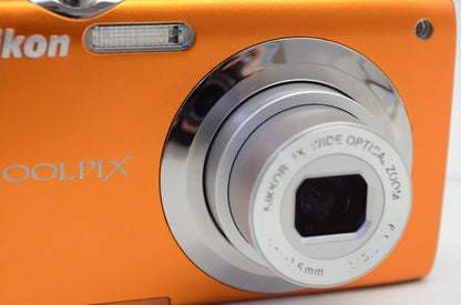 良品 Nikon ニコン COOLPIX S3000 コンパクトデジタルカメラ オレンジ 250924ah
