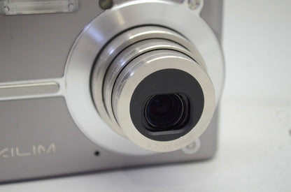 良品 CASIO カシオ EXILIM EX-S500 コンパクトデジタルカメラ グレー 250924ag