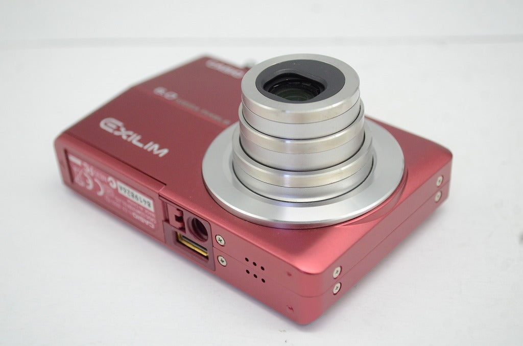 美品 CASIO カシオ EXILIM EX-Z600 コンパクトデジタルカメラ レッド 元箱付 250924ac