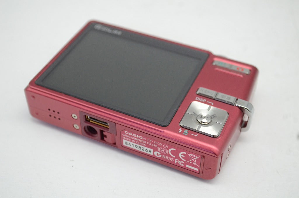美品 CASIO カシオ EXILIM EX-Z600 コンパクトデジタルカメラ レッド 元箱付 250924ac