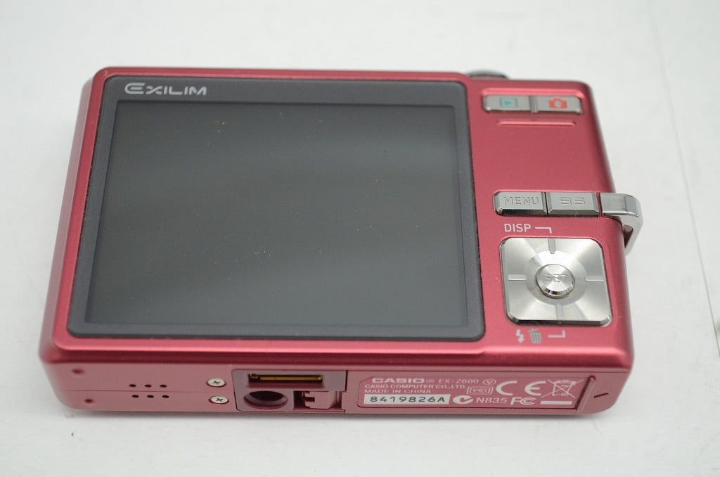 美品 CASIO カシオ EXILIM EX-Z600 コンパクトデジタルカメラ レッド 元箱付 250924ac