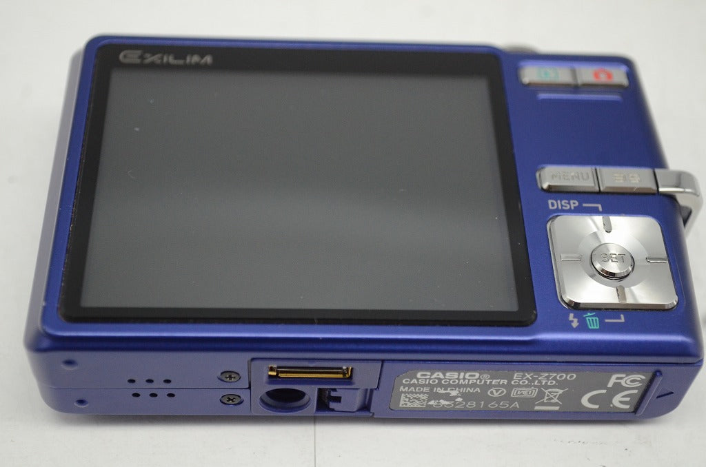 美品 CASIO カシオ EXILIM EX-Z700 コンパクトデジタルカメラ ブルー 250925d