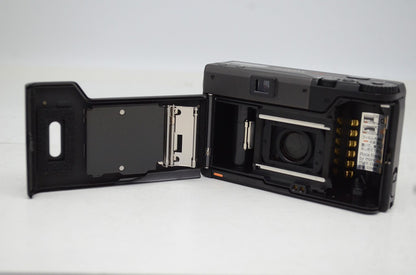 美品 CONTAX コンタックス T3 BLACK Double Teeth ダブルティース コンパクトフィルムカメラ ケース付 250926a