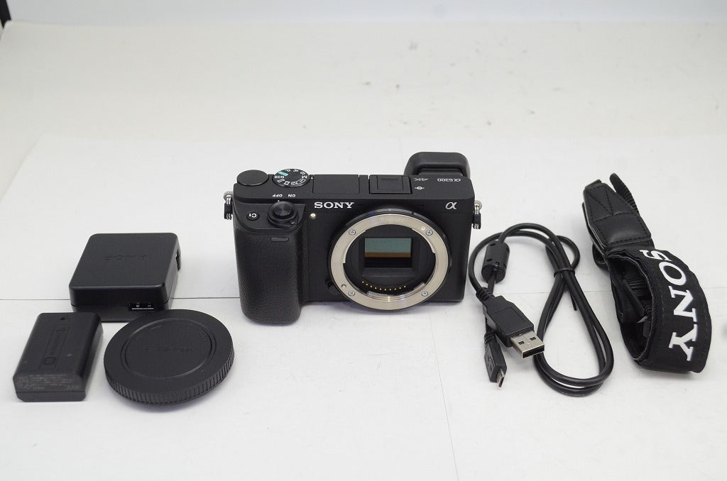 良品 SONY ソニー α6300 ボディ ILCE-6300 ミラーレス一眼カメラ 250927af