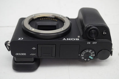 良品 SONY ソニー α6300 ボディ ILCE-6300 ミラーレス一眼カメラ 250927af