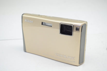 Nikon ニコン COOLPIX S60 コンパクトデジタルカメラ リッチゴールド 250926q