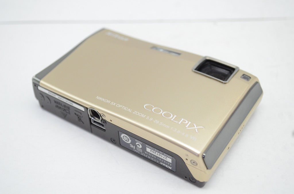 Nikon ニコン COOLPIX S60 コンパクトデジタルカメラ リッチゴールド 250926q
