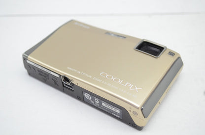 Nikon ニコン COOLPIX S60 コンパクトデジタルカメラ リッチゴールド 250926q