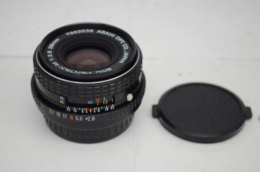 美品 ペンタックス smc PENTAX-M 28mm F2.8 単焦点レンズ 250926j