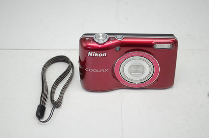 Nikon ニコン COOLPIX L26 コンパクトデジタルカメラ レッド 250926t