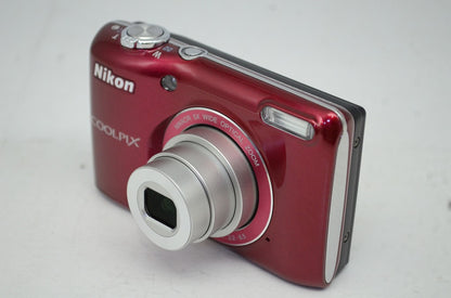 Nikon ニコン COOLPIX L26 コンパクトデジタルカメラ レッド 250926t