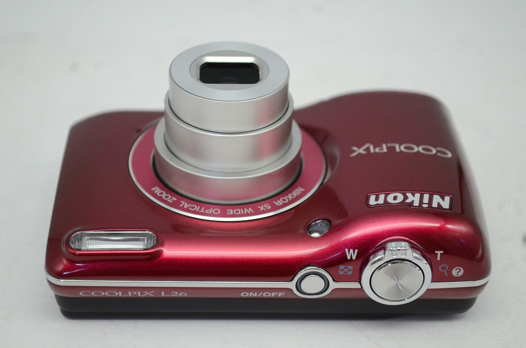 Nikon ニコン COOLPIX L26 コンパクトデジタルカメラ レッド 250926t