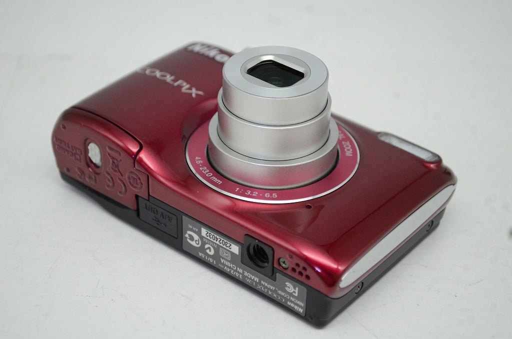 Nikon ニコン COOLPIX L26 コンパクトデジタルカメラ レッド 250926t