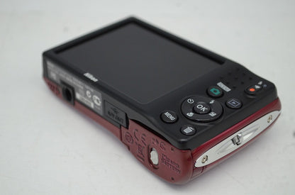 Nikon ニコン COOLPIX L26 コンパクトデジタルカメラ レッド 250926t