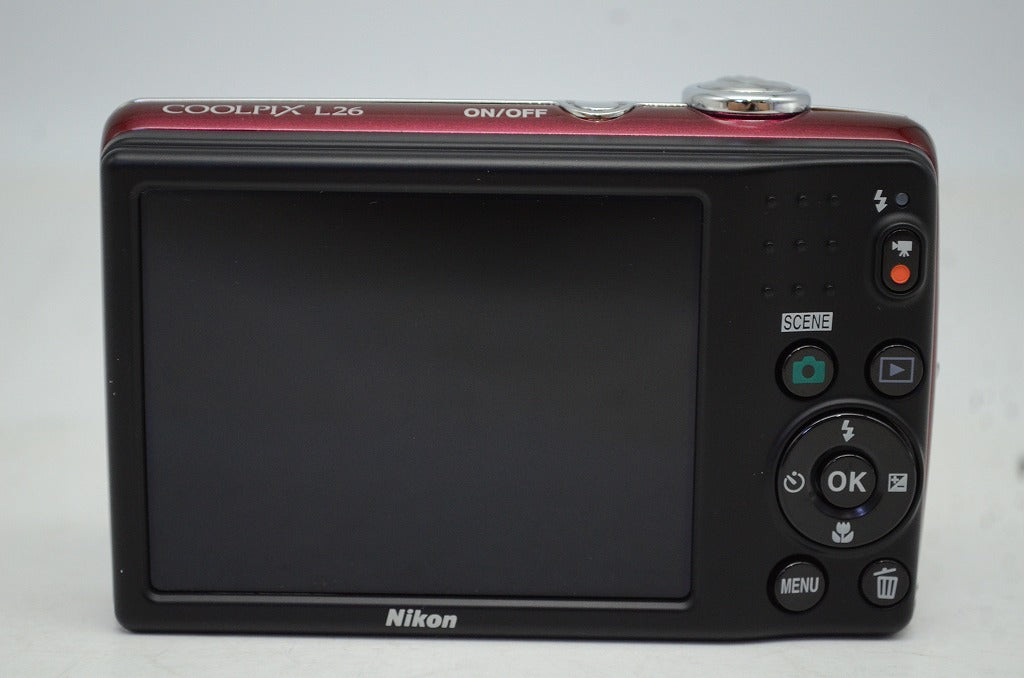 Nikon ニコン COOLPIX L26 コンパクトデジタルカメラ レッド 250926t