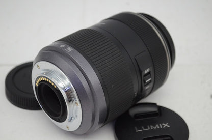 美品 Panasonic パナソニック LUMIX G VARIO 45-200mm F4-5.6 MEGA O.I.S. H-FS045200 マイクロフォーサーズ 250926e
