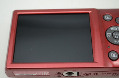 美品 Canon キヤノン IXY 200 コンパクトデジタルカメラ レッド 251129f