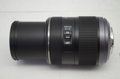 美品 Panasonic パナソニック LUMIX G VARIO 45-200mm F4-5.6 MEGA O.I.S. H-FS045200 マイクロフォーサーズ 250926e