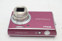 美品 Nikon ニコン COOLPIX S610 コンパクトデジタルカメラ レッド 元箱付 250327e