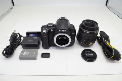 良品 Nikon ニコン D5000 + AF-S DX 18-55mm VR レンズキット デジタル一眼レフカメラ 250927g