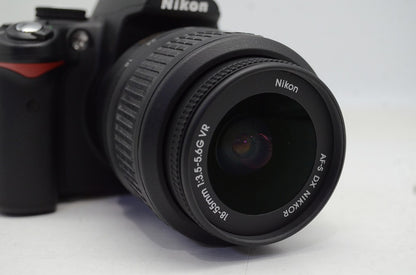 良品 Nikon ニコン D5000 + AF-S DX 18-55mm VR レンズキット デジタル一眼レフカメラ 250927g
