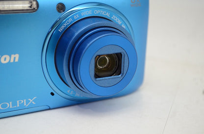 Nikon ニコン COOLPIX S3600 コンパクトデジタルカメラ コバルトブルー 250926m