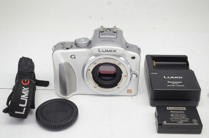 良品 Panasonic パナソニック LUMIX DMC G3 ボディ ミラーレス一眼カメラ ホワイト 250926c