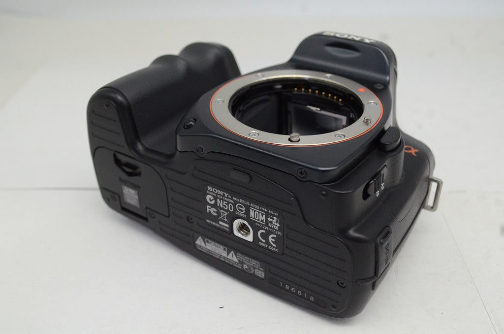 美品 SONY ソニー α100 DSLR-A100K ズームレンズキット (DT 18-70mm F3.5-5.6) デジタル一眼レフカメラ 250927am