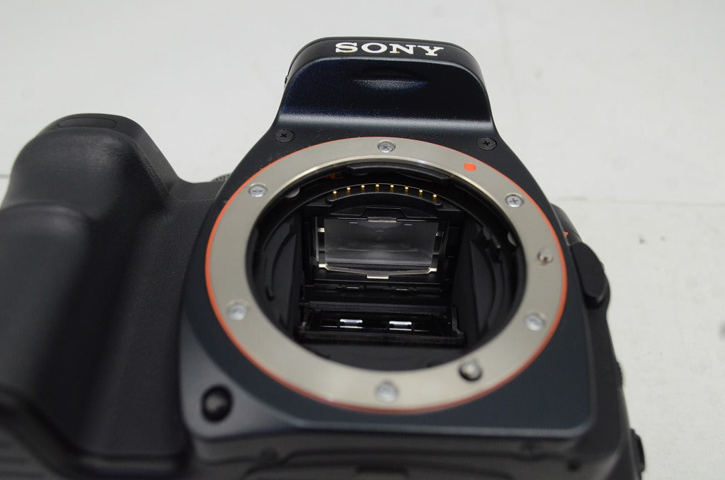 美品 SONY ソニー α100 DSLR-A100K ズームレンズキット (DT 18-70mm F3.5-5.6) デジタル一眼レフカメラ 250927am