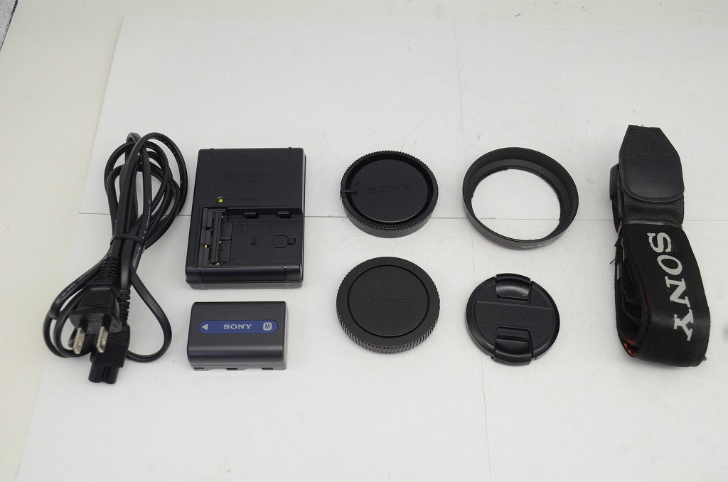 美品 SONY ソニー α100 DSLR-A100K ズームレンズキット (DT 18-70mm F3.5-5.6) デジタル一眼レフカメラ 250927am