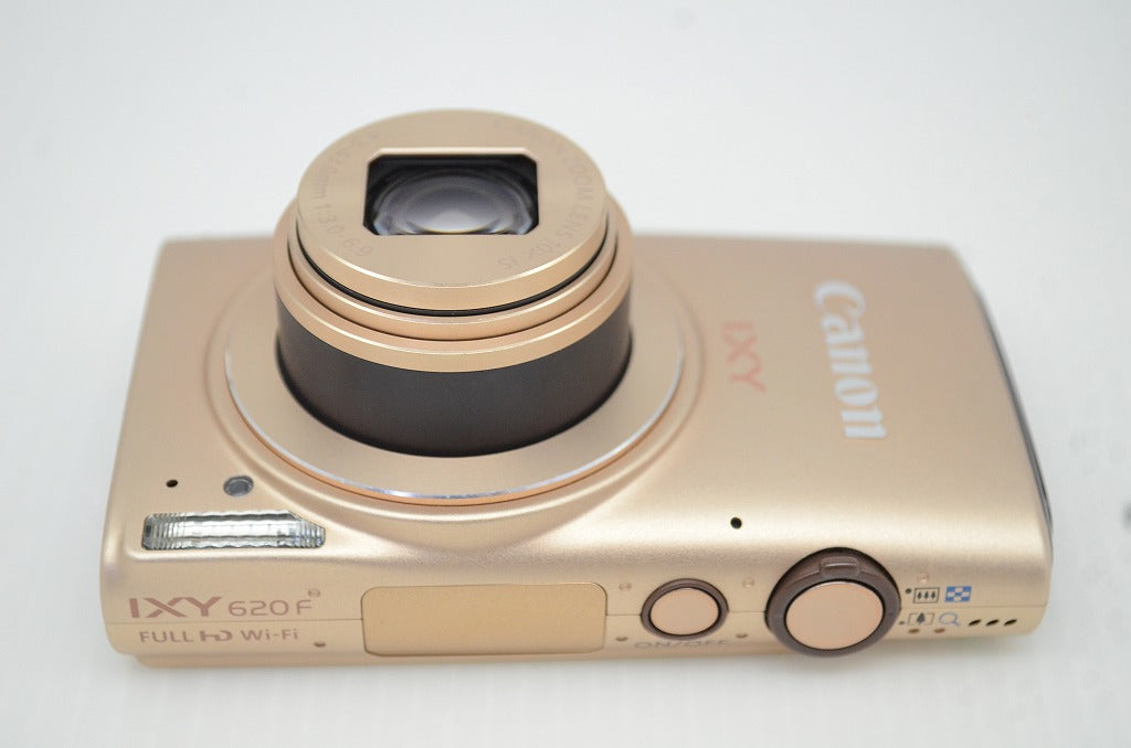 美品 Canon キヤノン IXY 620F コンパクトデジタルカメラ ゴールド