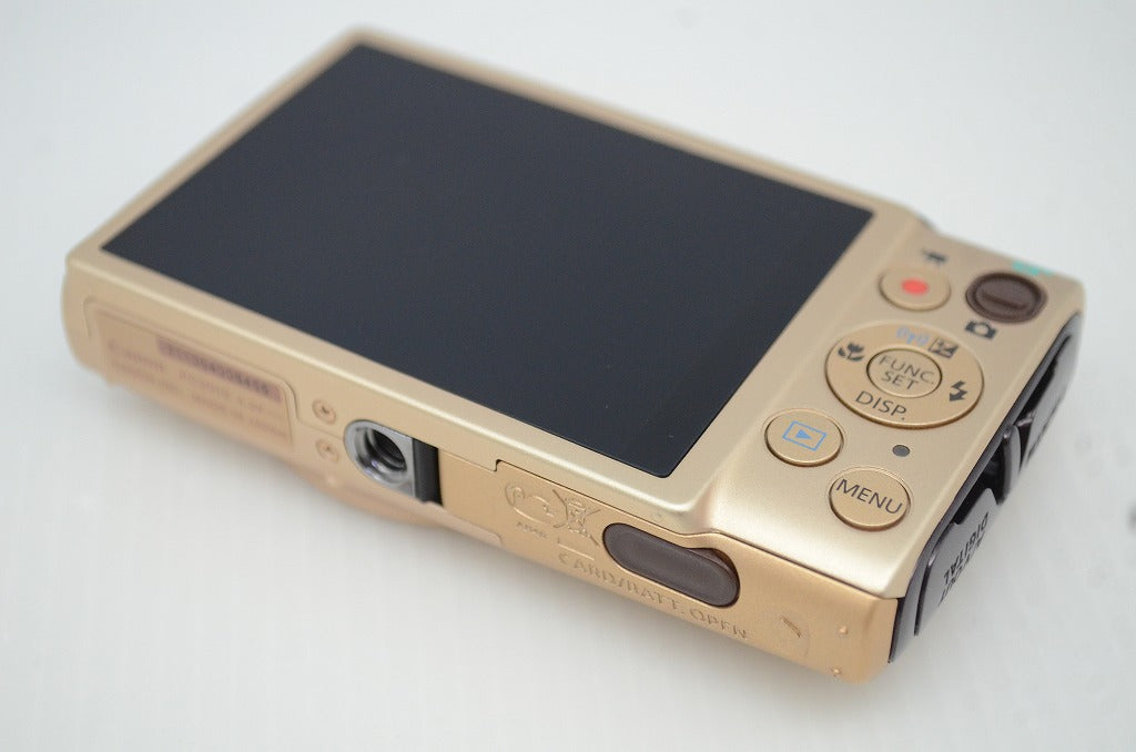 美品 Canon キヤノン IXY 620F コンパクトデジタルカメラ ゴールド