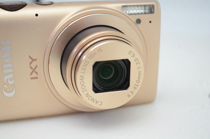 美品 Canon キヤノン IXY 620F コンパクトデジタルカメラ ゴールド 251129p