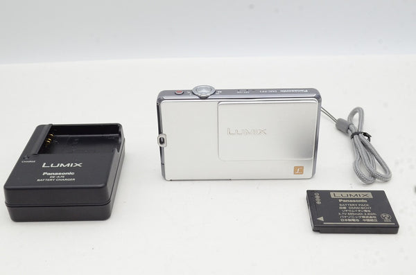 良品 Panasonic パナソニック LUMIX DMC-FP1 コンパクトデジタルカメラ シルバー 240627ae