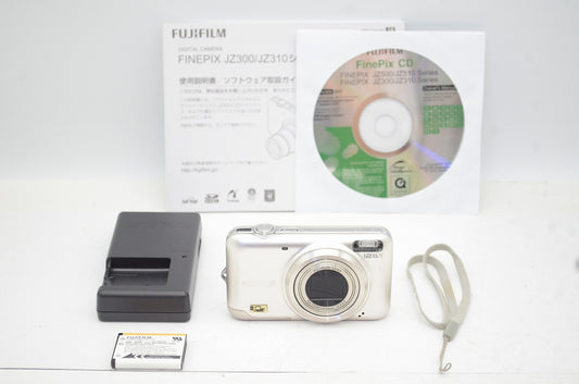 FUJIFILM フジフィルム FinePix JZ300 コンパクトデジタルカメラ シルバー 250927ad