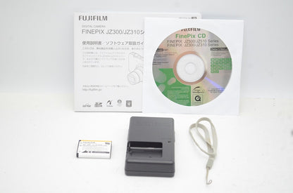 FUJIFILM フジフィルム FinePix JZ300 コンパクトデジタルカメラ シルバー 250927ad