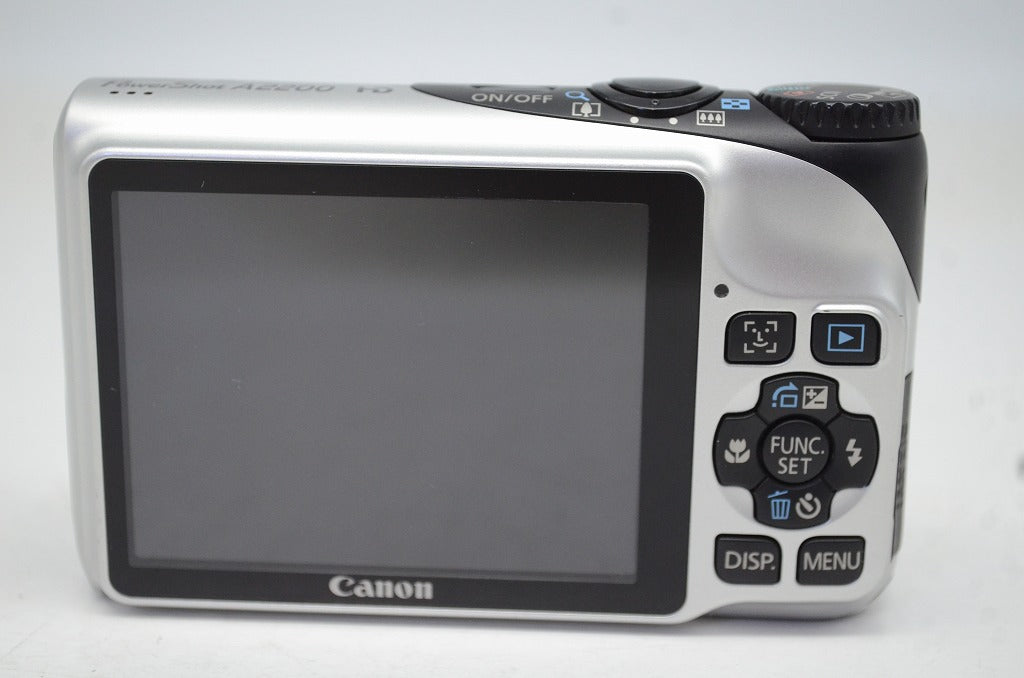 Canon キヤノン PowerShot A2200 コンパクトデジタルカメラ シルバー 元箱付 250927ab
