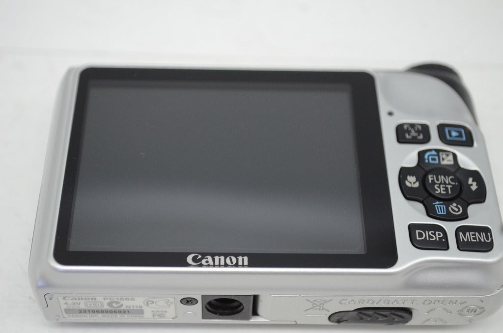 Canon キヤノン PowerShot A2200 コンパクトデジタルカメラ シルバー 元箱付 250927ab