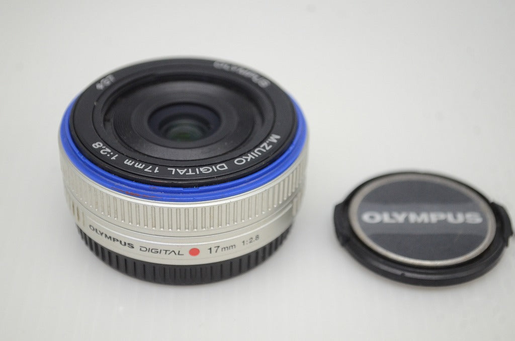 良品 OLYMPUS オリンパス M.ZUIKO DIGITAL 17mm F2.8 パンケーキレンズ マイクロフォーサーズ 単焦点レンズ 251202r