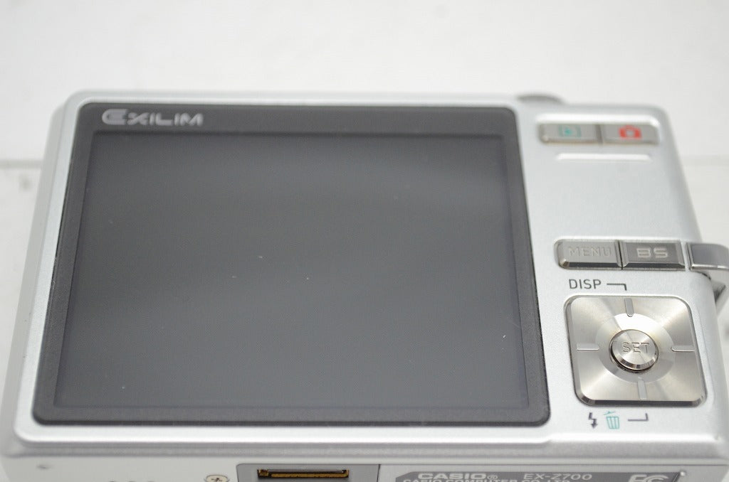 CASIO カシオ EXILIM EX-Z700 コンパクトデジタルカメラ シルバー 250926u