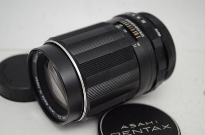 PENTAX ペンタックス Super Takumar 135mm F3.5 M42マウント MF 単焦点レンズ 純正メタルフード付 250926i