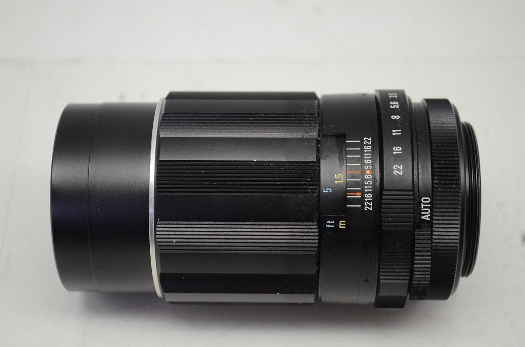 PENTAX ペンタックス Super Takumar 135mm F3.5 M42マウント MF 単焦点レンズ 純正メタルフード付 250926i
