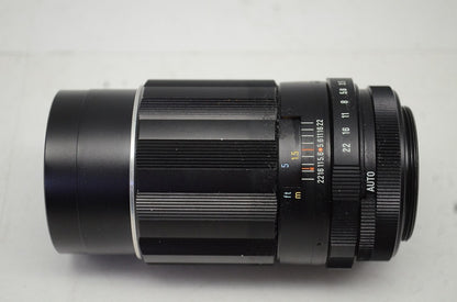 PENTAX ペンタックス Super Takumar 135mm F3.5 M42マウント MF 単焦点レンズ 純正メタルフード付 250926i