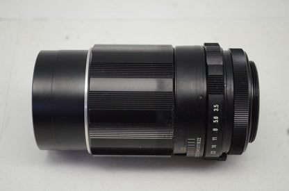 PENTAX ペンタックス Super Takumar 135mm F3.5 M42マウント MF 単焦点レンズ 純正メタルフード付 250926i